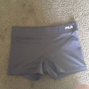 Fila sport compression shorts.